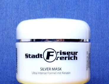 Silver Haar Maske